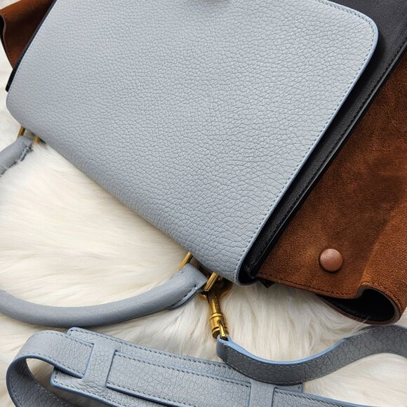 Celine Tri-Color Combi Trapeze Bag - Picture 6 of 17